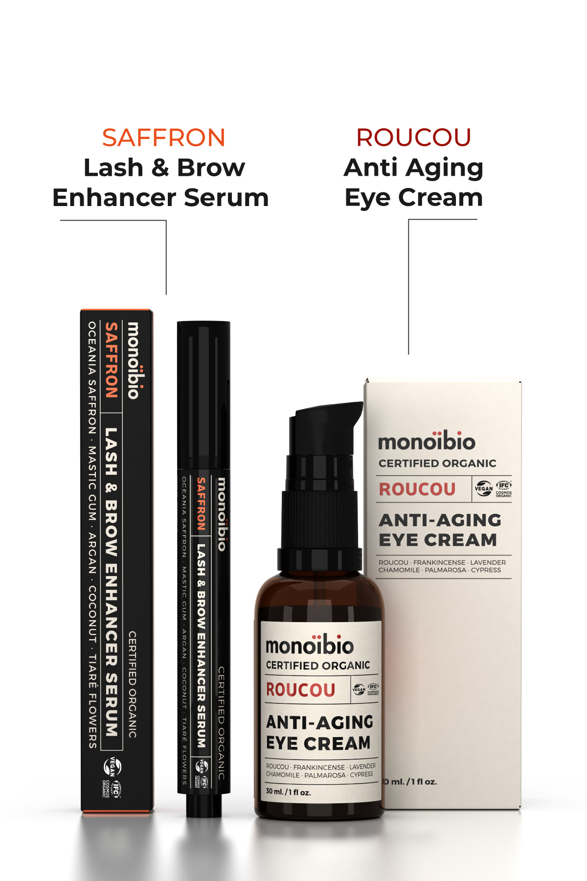 Monoibio VISION Organik Cilt Bakım Seti - Cosmos Organic