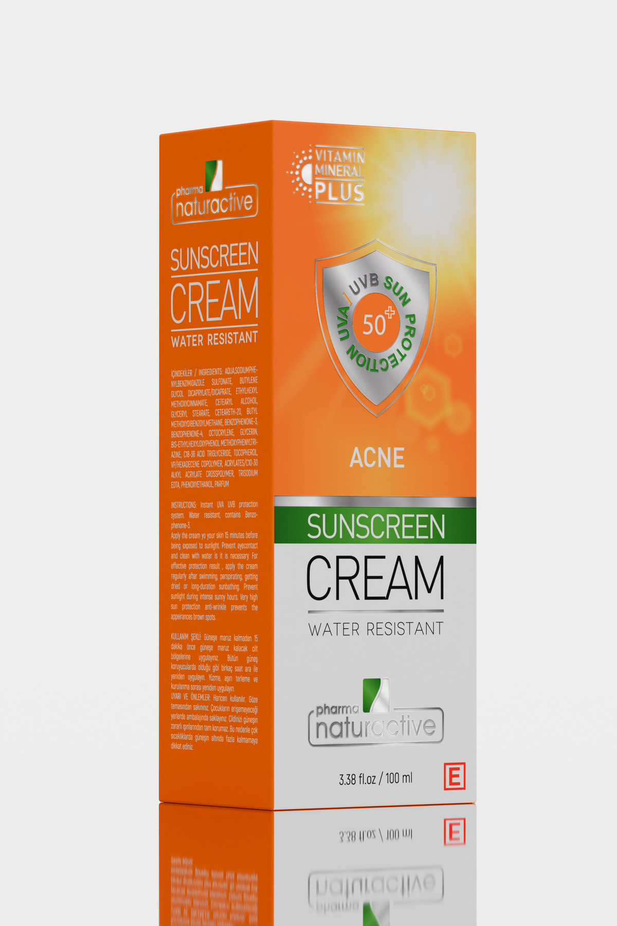 Pharmanaturactive Pharma Naturactive Li Ve Eğilimli Ciltlere Etkili Güneş Kremi Spf50, 100 ml fotoğrafı 4 (önizleme)