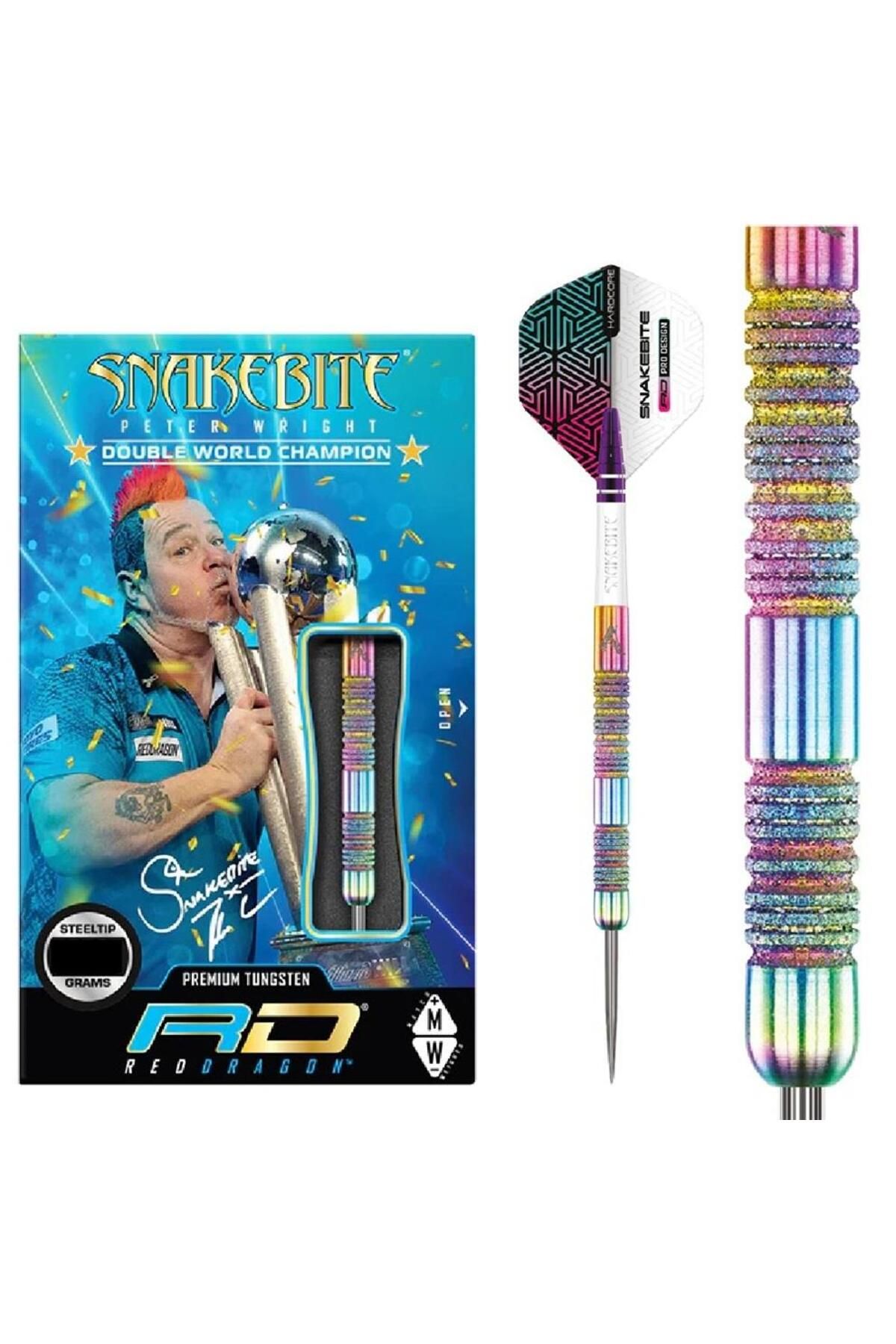 Red Dragon Peter Wright Diamond Fusion Spectron SE % 90 Tungsten Çelik Uçlu Dart Oku