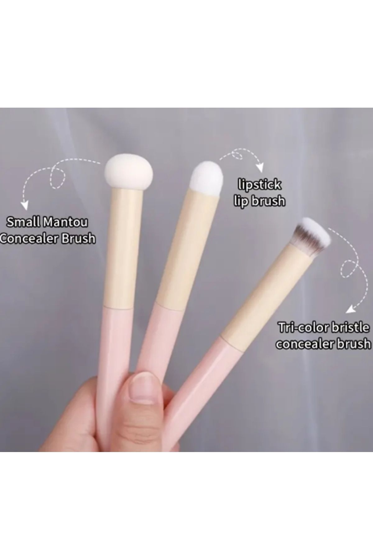 gaman-Mini dozator de fond de ten și aplicator de contur pentru machiaj zilnic Set de 3 corectoare 2
