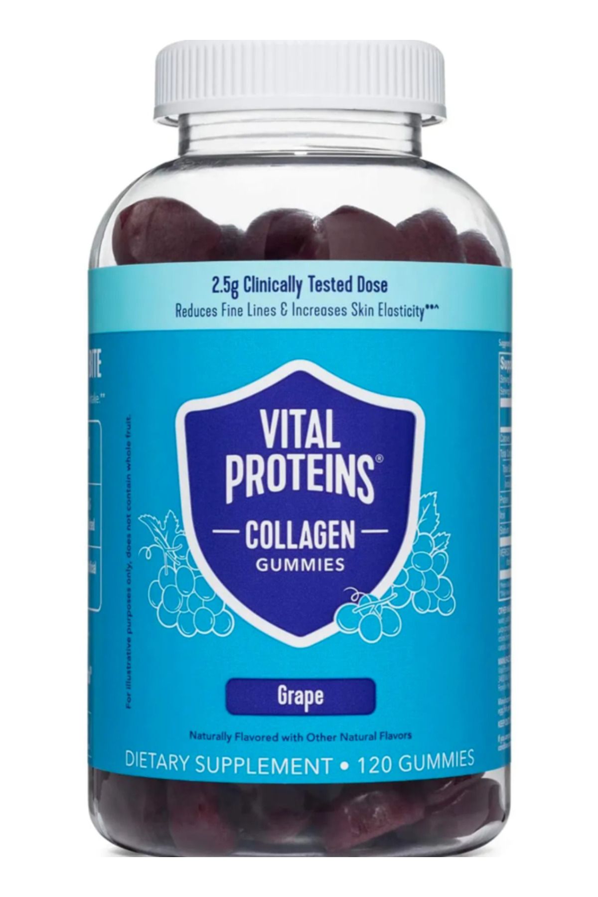 Vital Proteins Clinically tested Collagen Gummies Grape 120 Gummies vr44