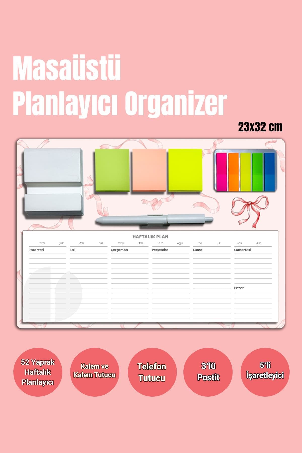 Copyrite-Desktop Planner Organizer Set | 23X32Cm |   Functional, Stylish Desktop Planner 2