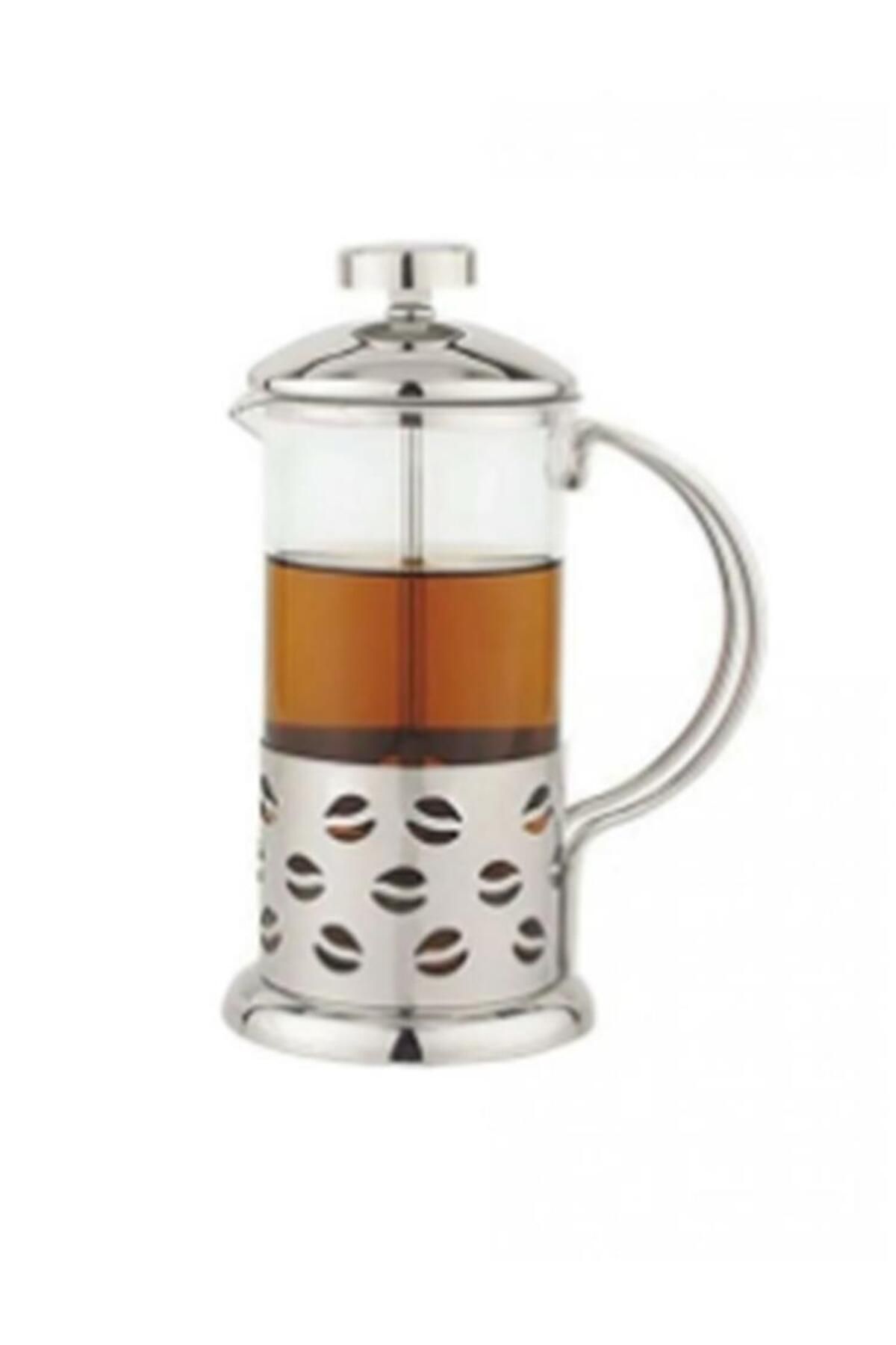 YAKUT French Press 600 ml Metal Kulplu