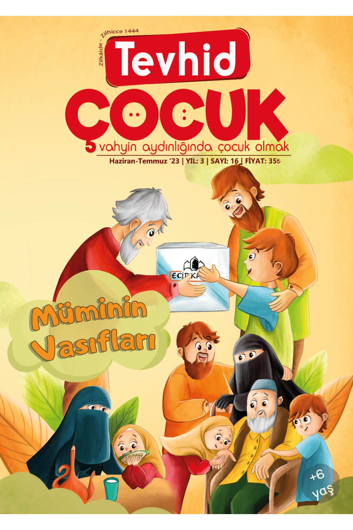 Tevhid Basım ve Yayın Tevhid Çocuk Dergisi 16. Sayı