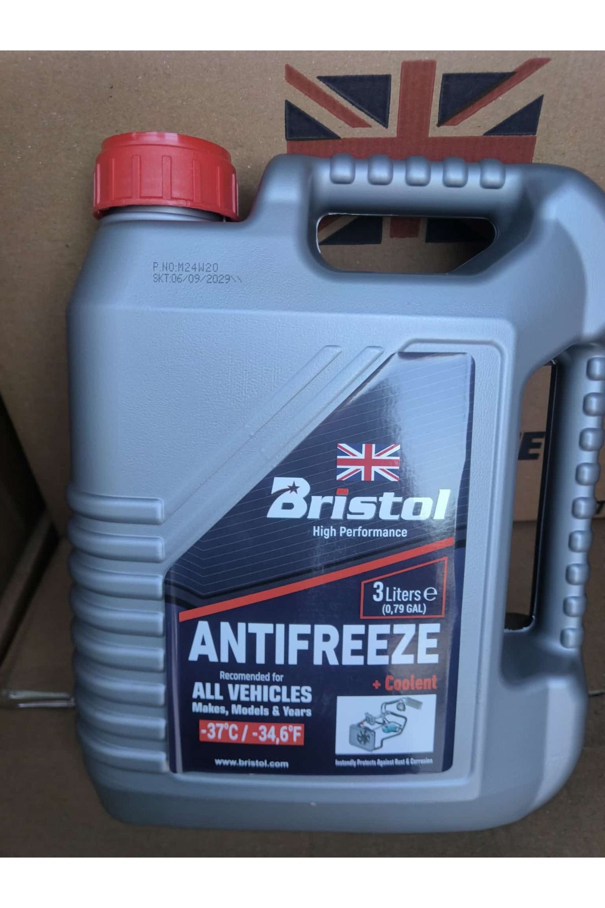 Bristol & Bull BRİSTOL KIRMIZI ANTİFRİZ 3 lt