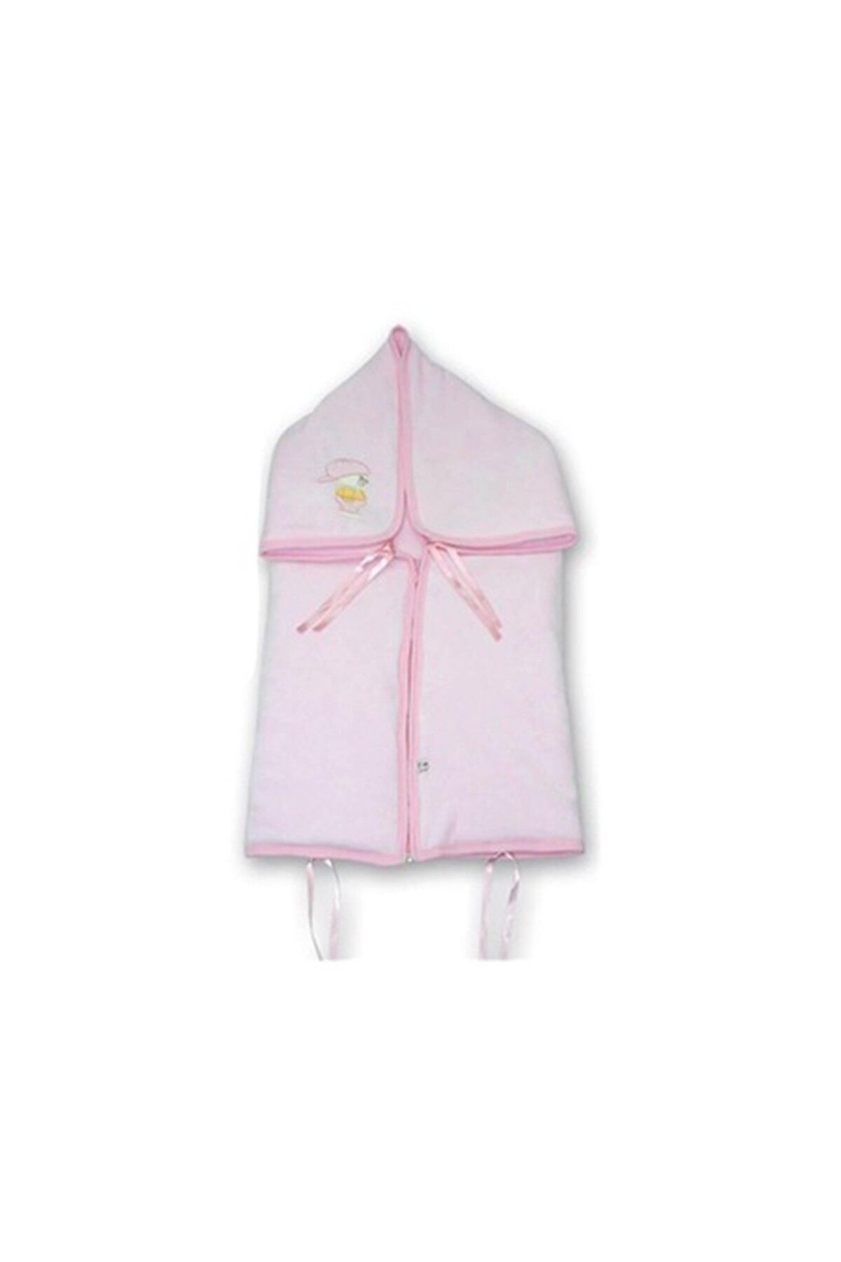 KAMELYA DESİGN Sevi Bebe Fermuarlı Battaniye - Pembe