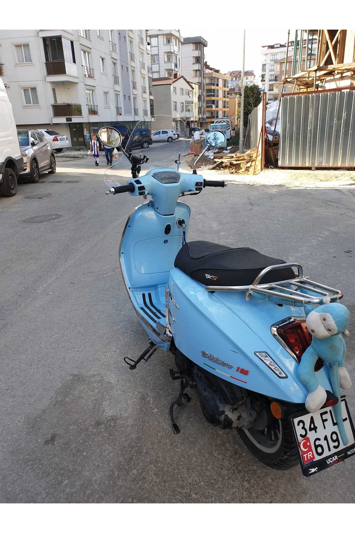 RKS Bitter Siperlik Ön Cam 2022-2025 Model 43cm Şeffaf Renkli 4mm Aparat Gönderi̇lmeyecek