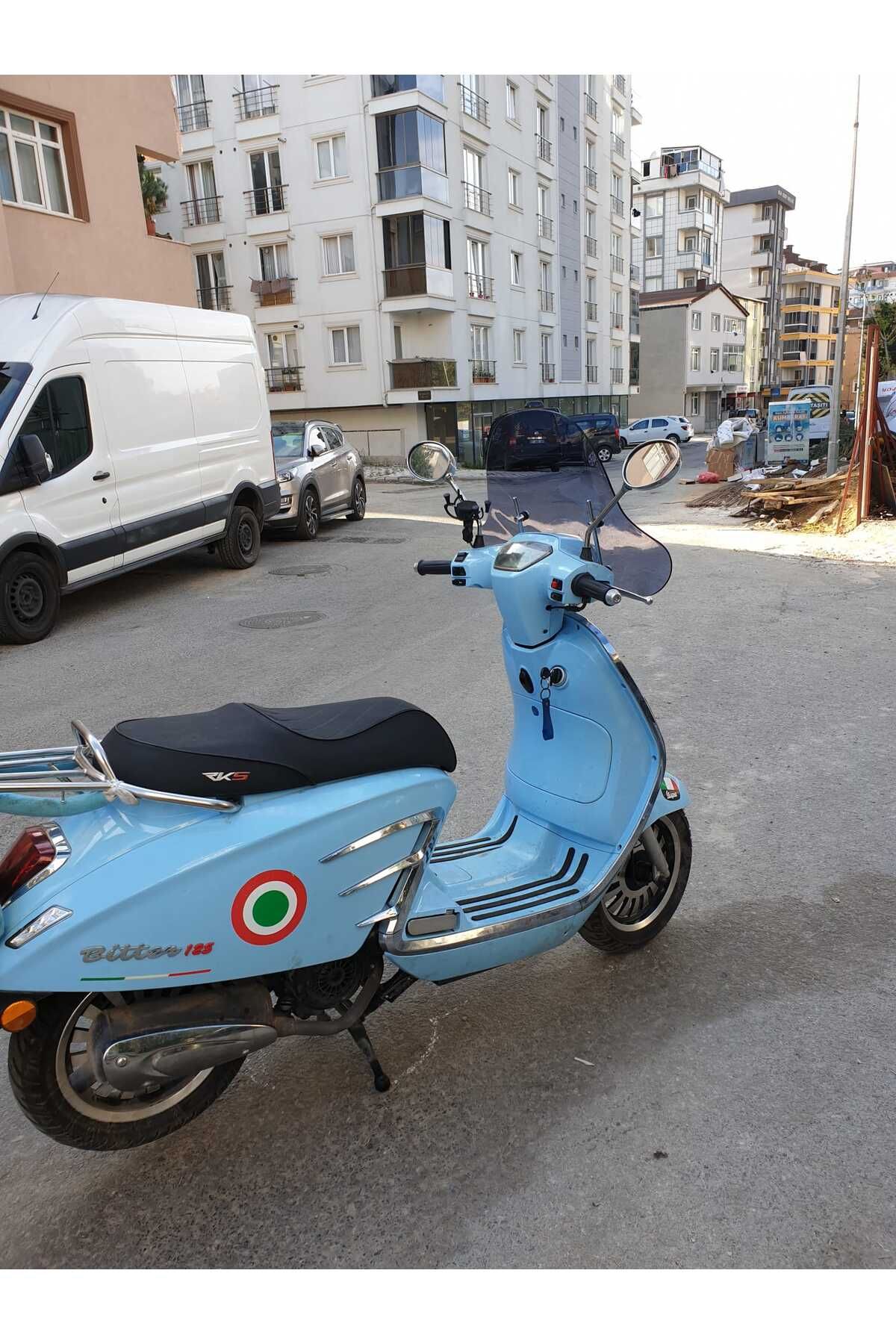 RKS Bitter Siperlik Ön Cam 2022-2025 Model 43cm Füme Renkli 4mm APARAT GÖNDERİLMEYECEK