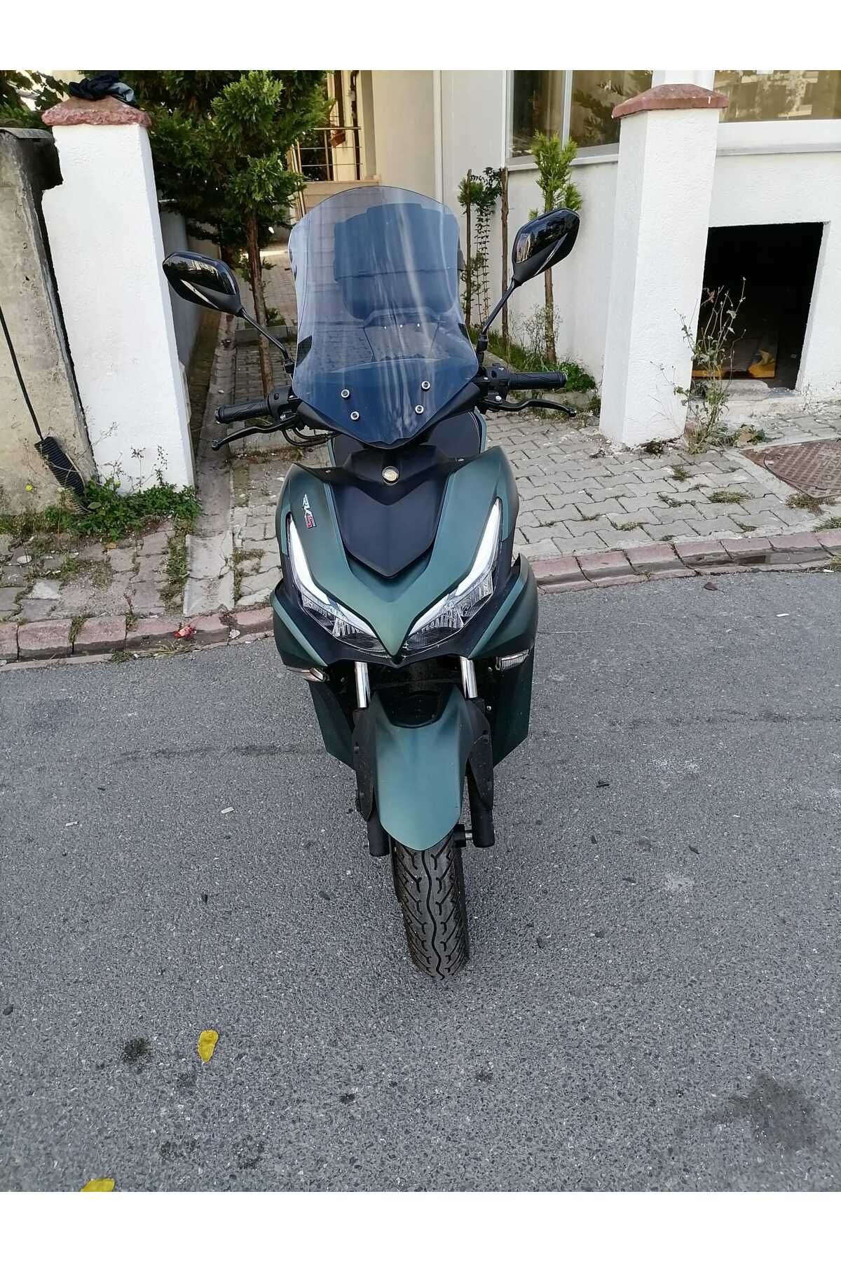 RKS Arome 125 Siperlik Ön Cam 2023-2025 Model 54cm Füme Renkli