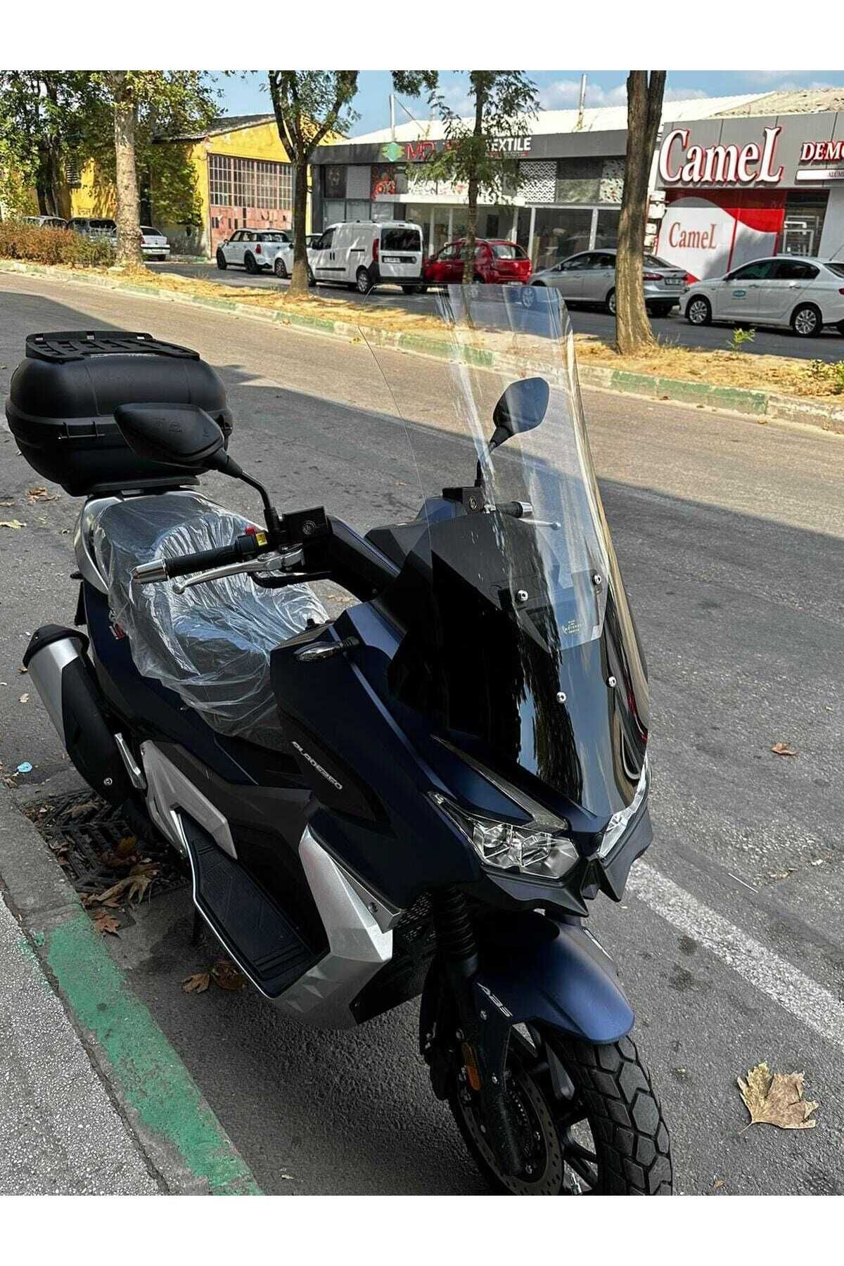 RKS Blade 250 -350  Siperlik Ön Cam 2023-2025 Model 65cm Şeffaf Renkli 4mm ORTA BOYLU CAM