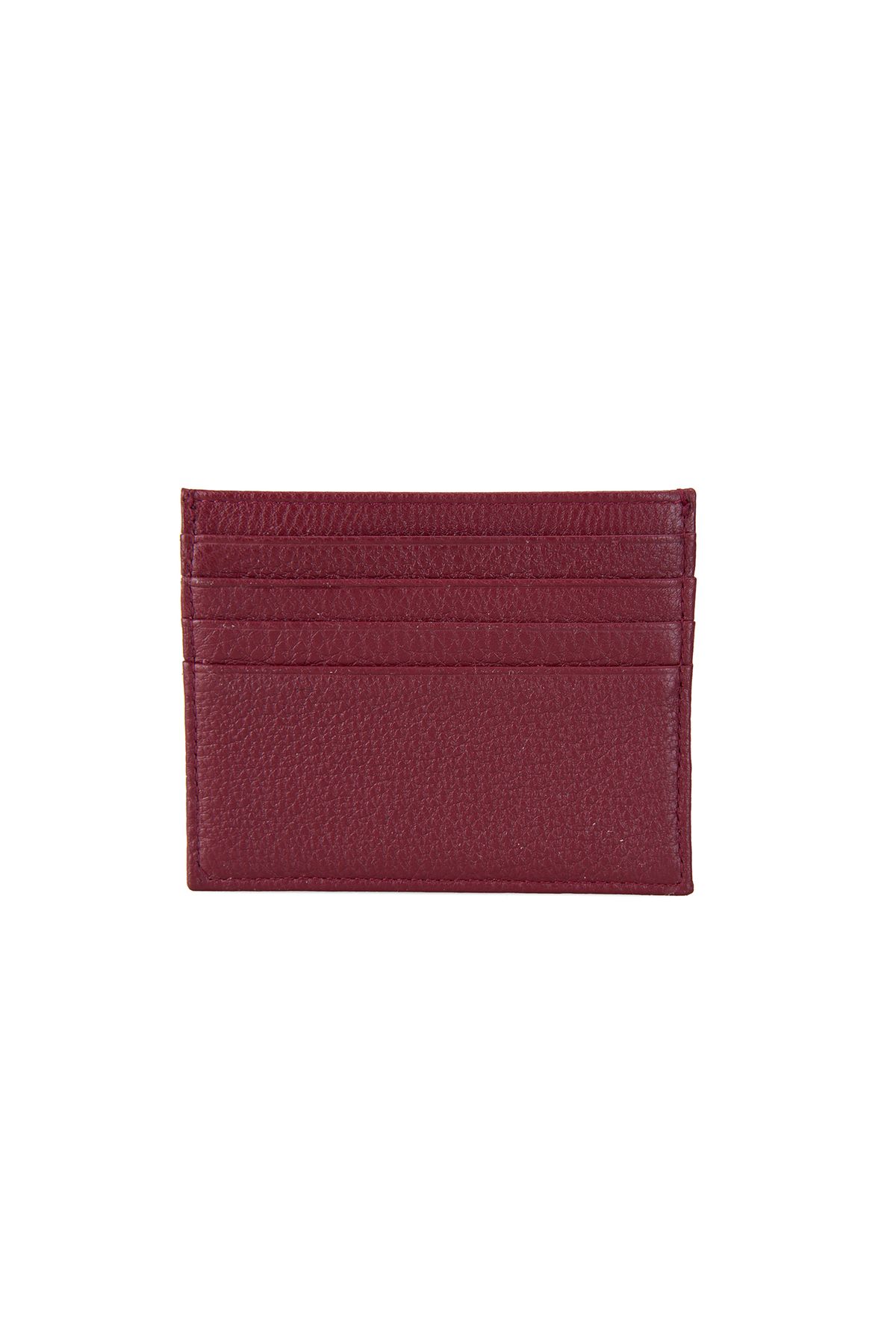 Desa-Reyna Burgundy Leather Card Holder 4