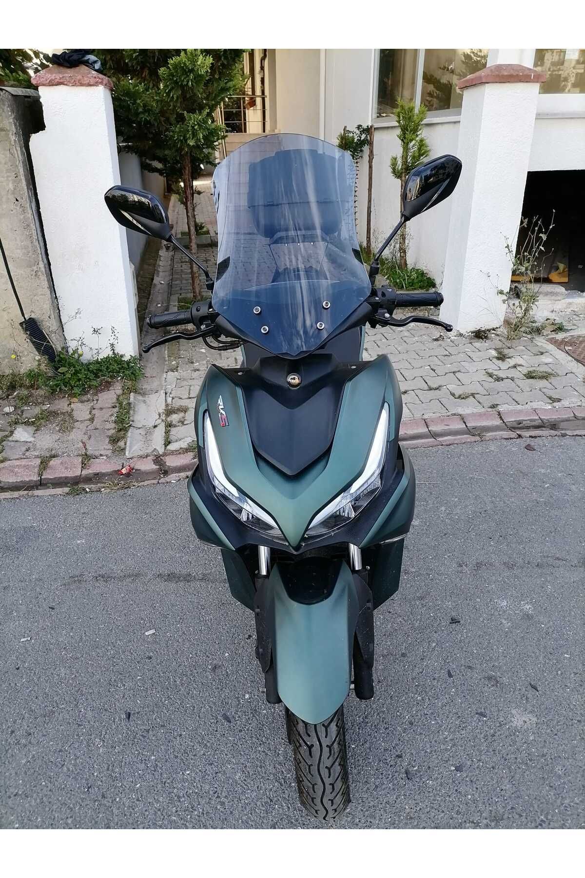 RKS Arome 125 Siperlik Ön Cam 2023-2025 Model 54cm Füme Renkli