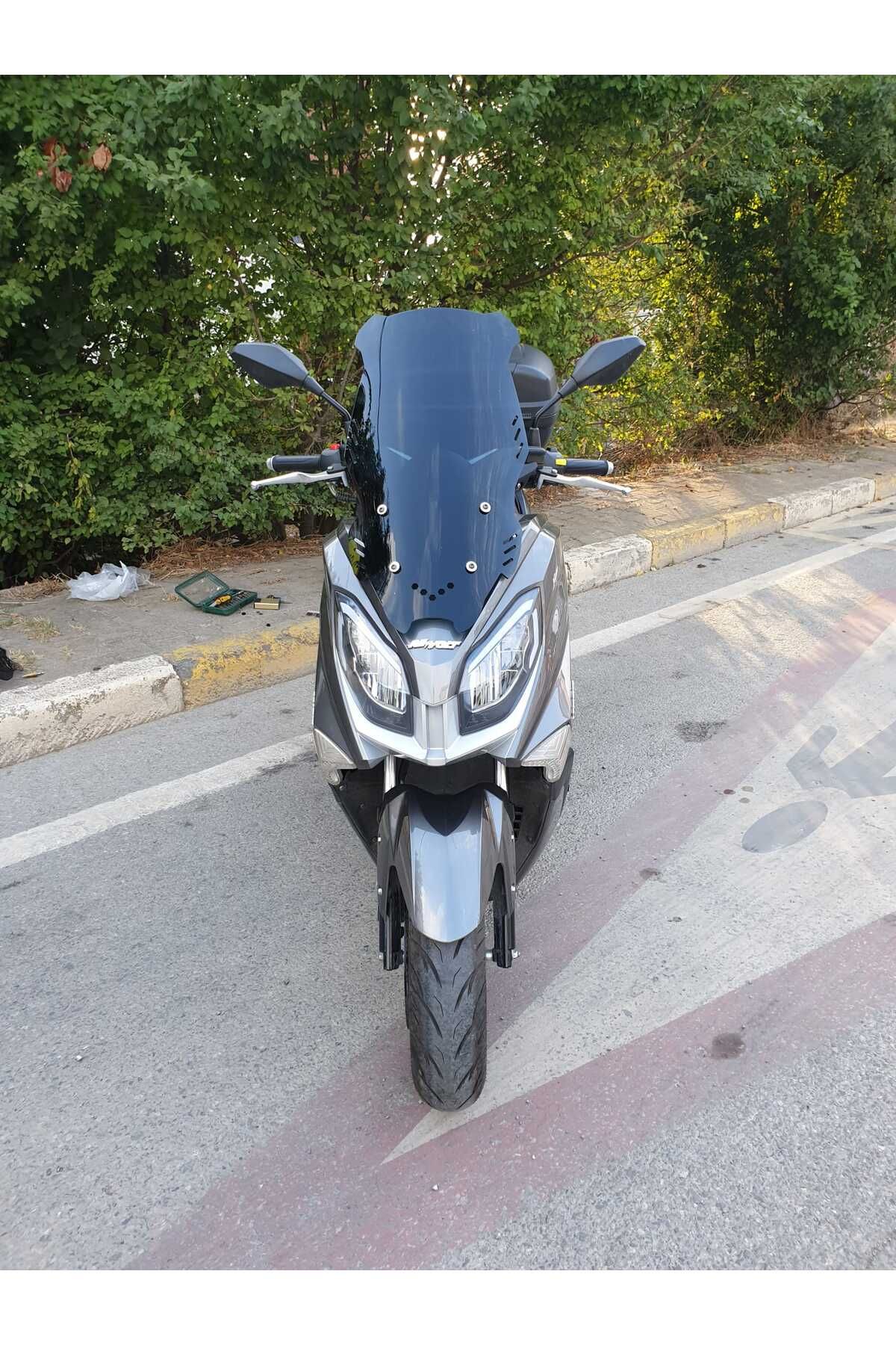 Revolt Rm5 Siperlik Ön Cam 2020 2021 Model 75cm Siyah Renkli 4mm UZUN CAM