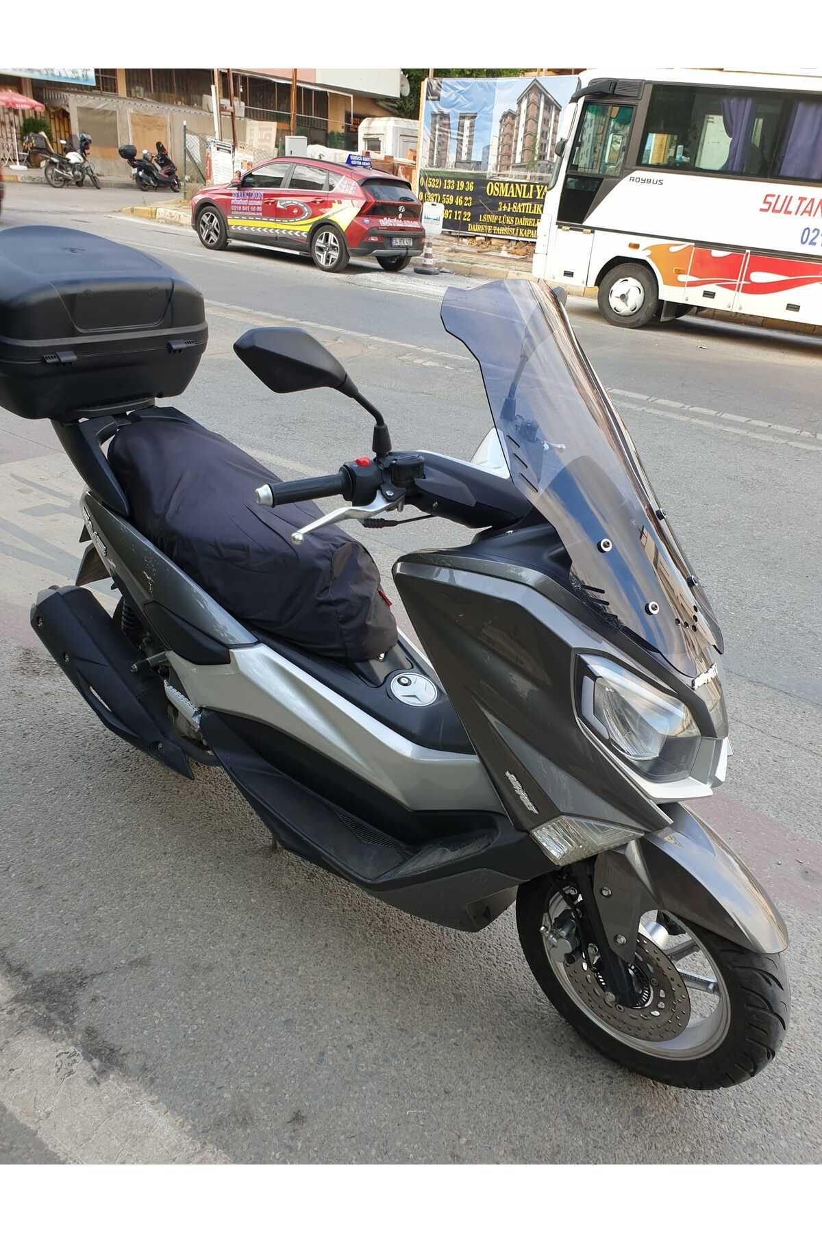 Revolt Rm5 Siperlik Ön Cam 2020 2021 Model 65cm Füme Renkli 4mm ORTA BOYLU CAM