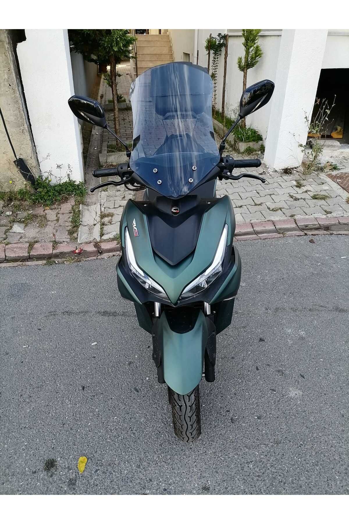 RKS Arome 125 Siperlik Ön Cam 2023-2025 Model 54cm Füme Renkli