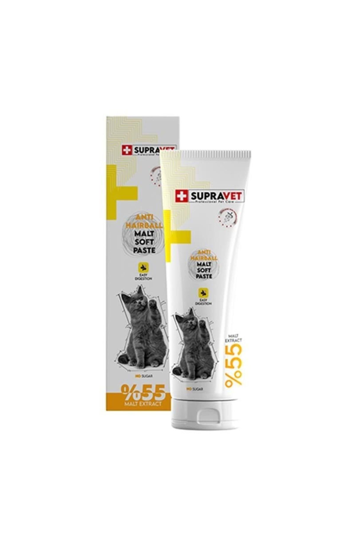 teknotrust Supravet Malt Soft Paste Ant-Hairball Kedi Macunu 100 Gr