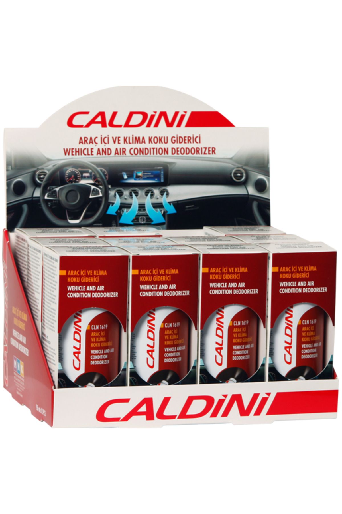 Spreycim CALDİNİ ARAÇ İÇİ VE KLİMA KOKU GİDERİCİ AQUA FRESH SPREY 150 ML