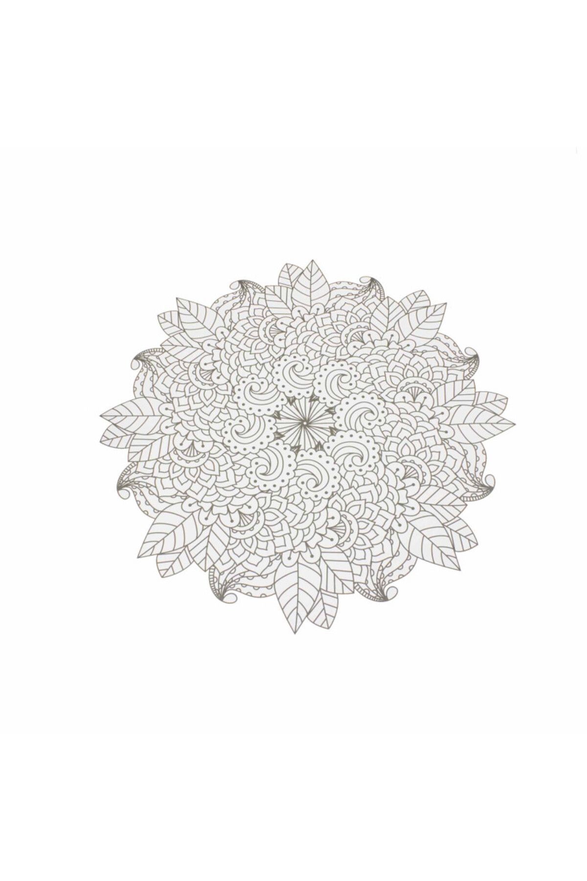 bidoluhobi Mandala Boyama Kitabı 29x28 Cm 3