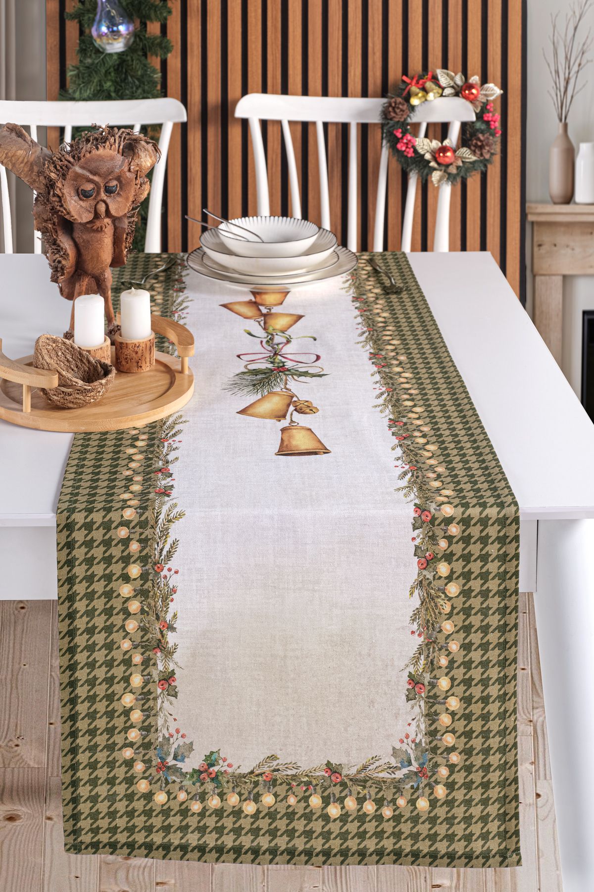 Marielouhome-Greenwood Premium Waterproof New Year Runner - 45X160 2