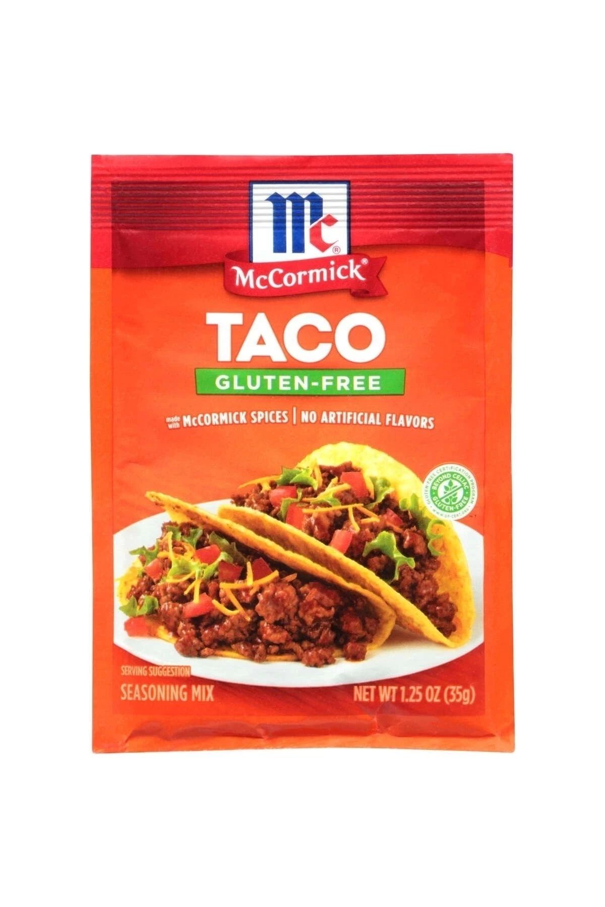 McCormick Taco Gluten-Free Seasonıng Mıx Baharat Karışımı 35 gr