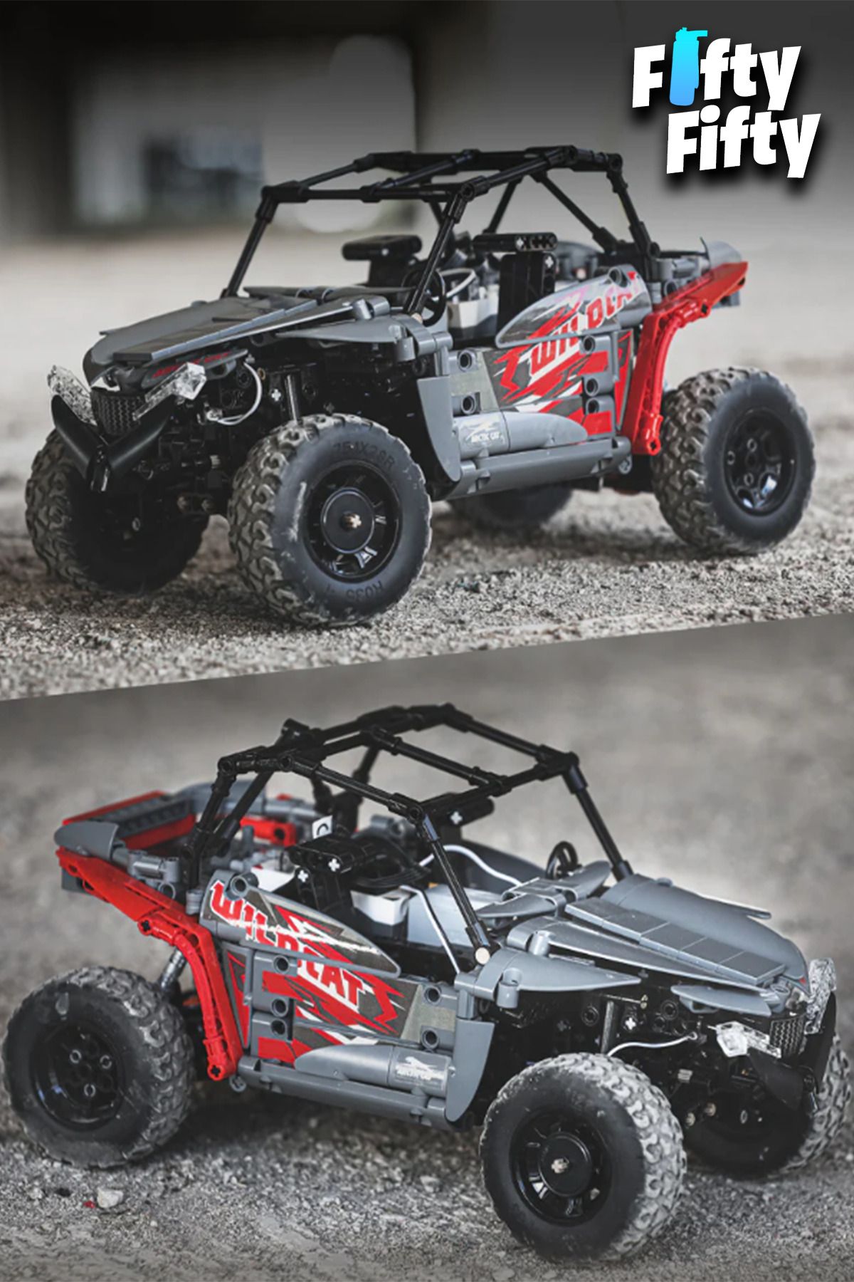 Vagonlife-Cada Arctic Cat Wildcat Xx -C62006W (686 Pieces) Remote Control Toy Construction Set 7