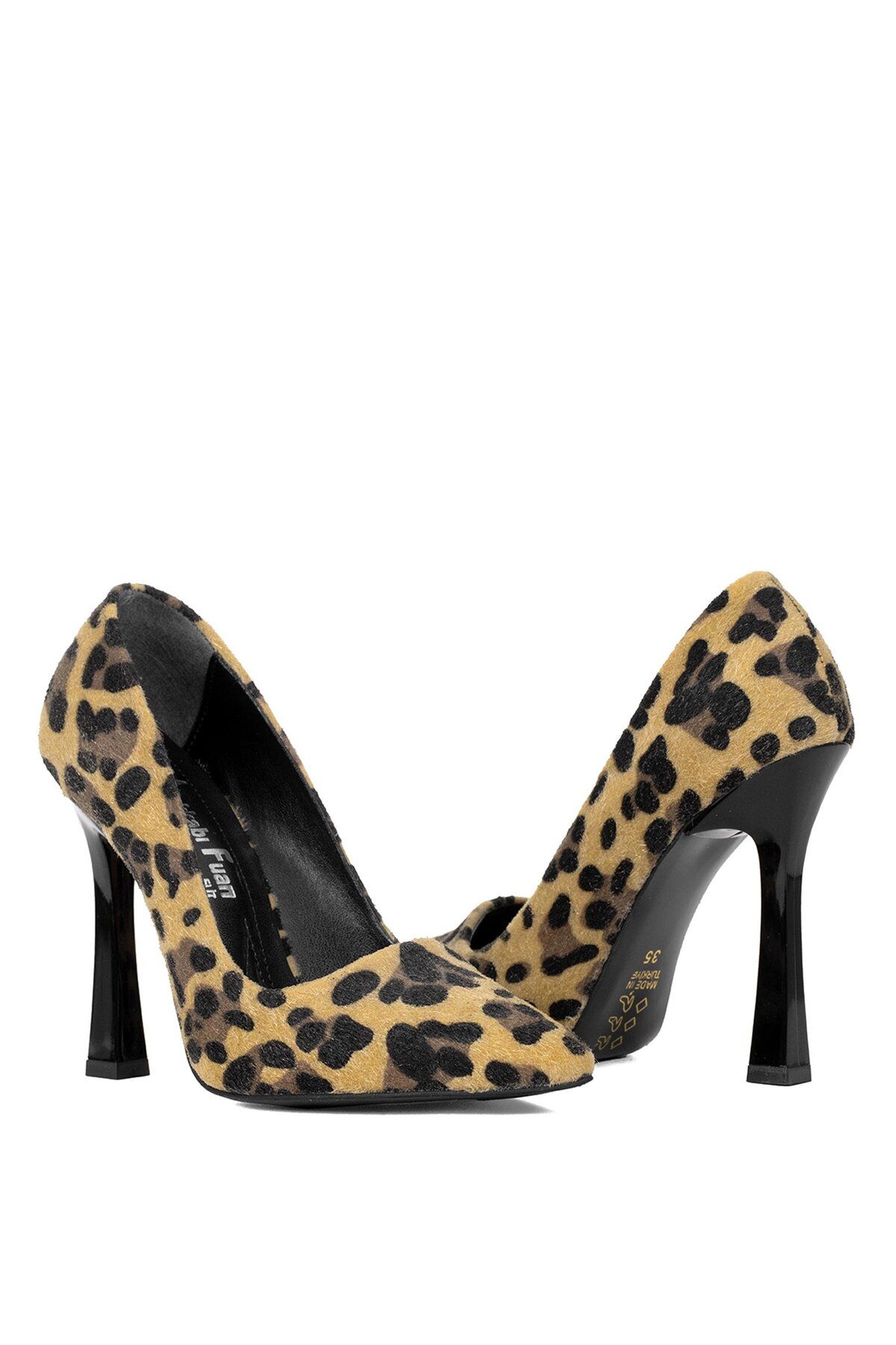 Ayakkabı Fuarı-Elit Mst1920T - Women's Leopard Print Stiletto 6
