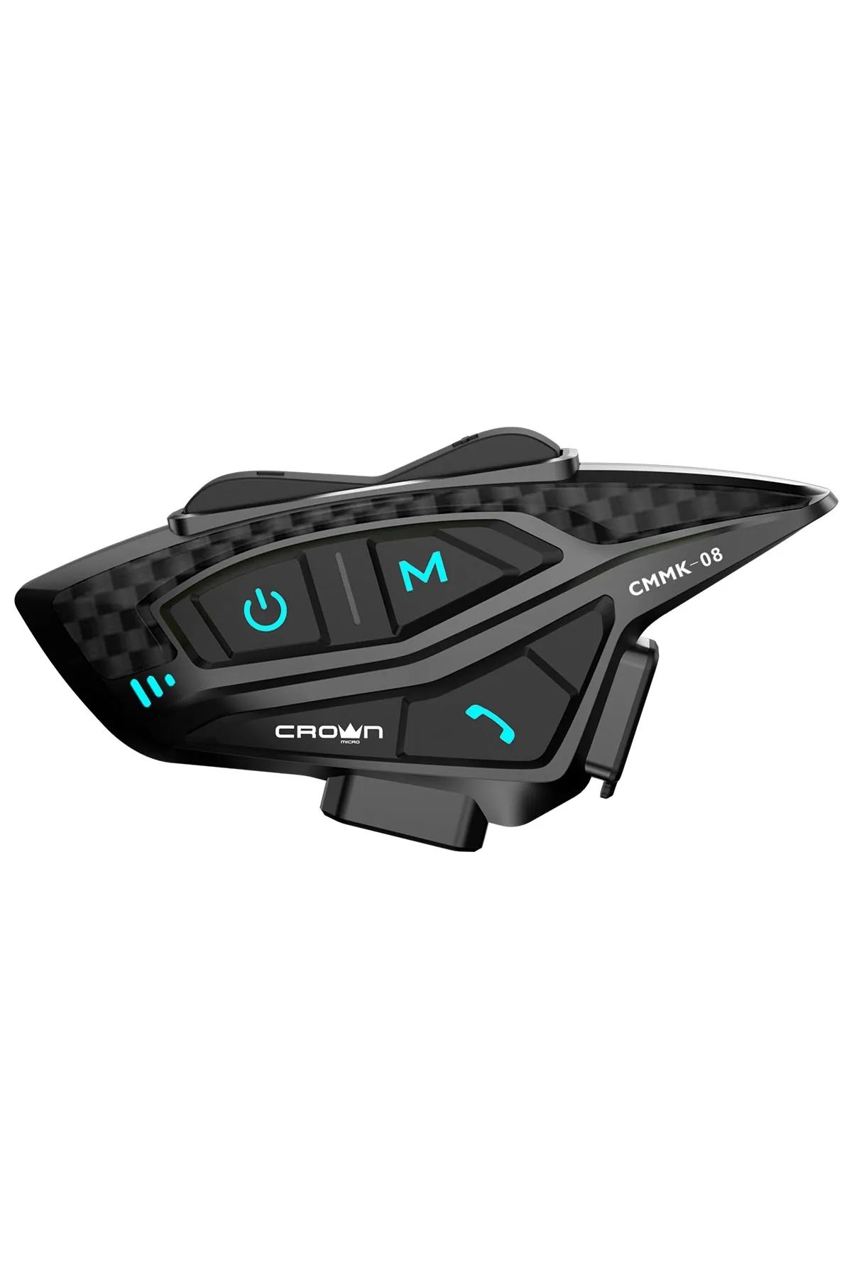 Crown Micro 8 Kişilik Motosiklet Kask Bluetooth Interkom Seti Cmmk-08