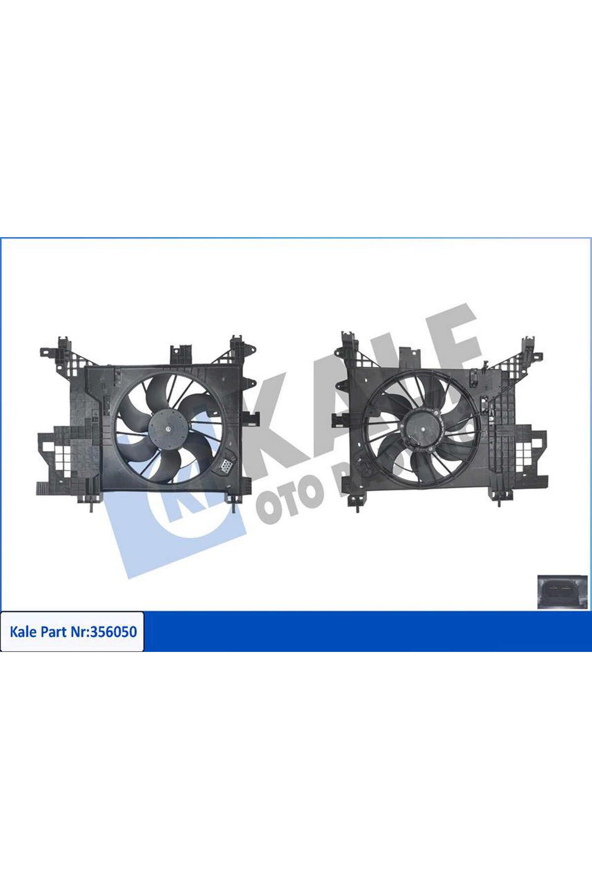 KALE FAN GRUBU DACIA DUSTER 1.5DCI 10 18 250W 2300RPM 12V DAVLUMBAZLI FAN MOTORU 102008