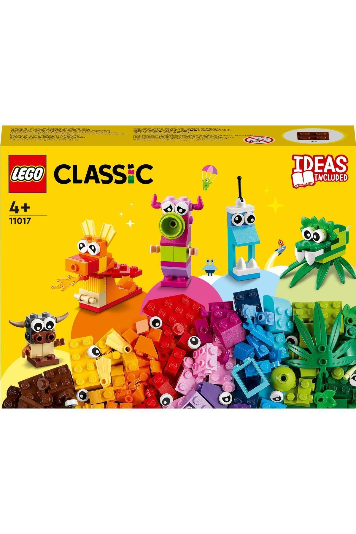 لگو ماشین هیولا با ۴ مدل مینی‌فیگور | سرگرمی و آموزش برای کودکان ۵ سال به بالا LEGO