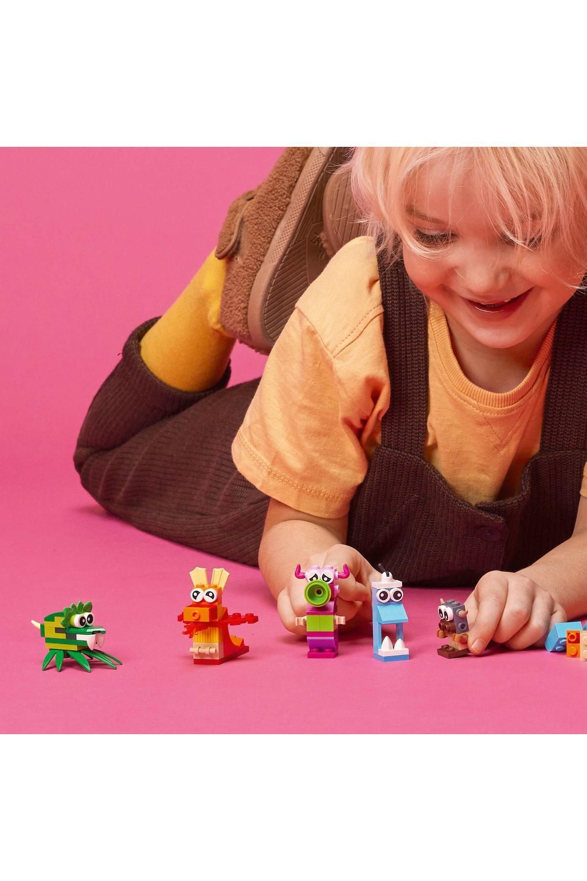 لگو ماشین هیولا با ۴ مدل مینی‌فیگور | سرگرمی و آموزش برای کودکان ۵ سال به بالا LEGO