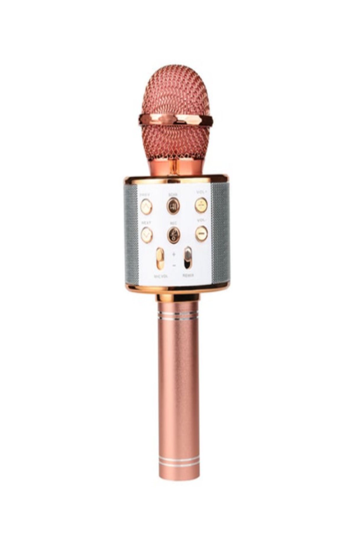 shop Bluetooth Karaoke Mikrofon Rose Gold