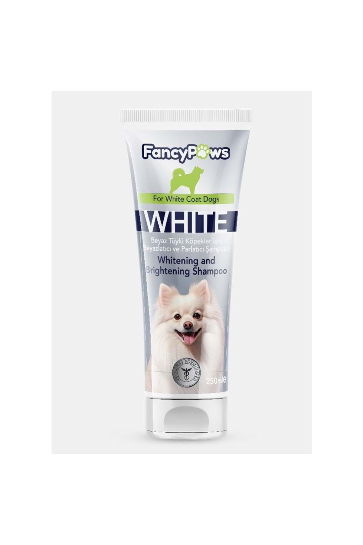 Fancy Paws Brightening Shampoo Beyaz Tüylü Köpekler için Beyazlatıcı ve Parlatıcı Şampuan 250 ml skt:06/2026