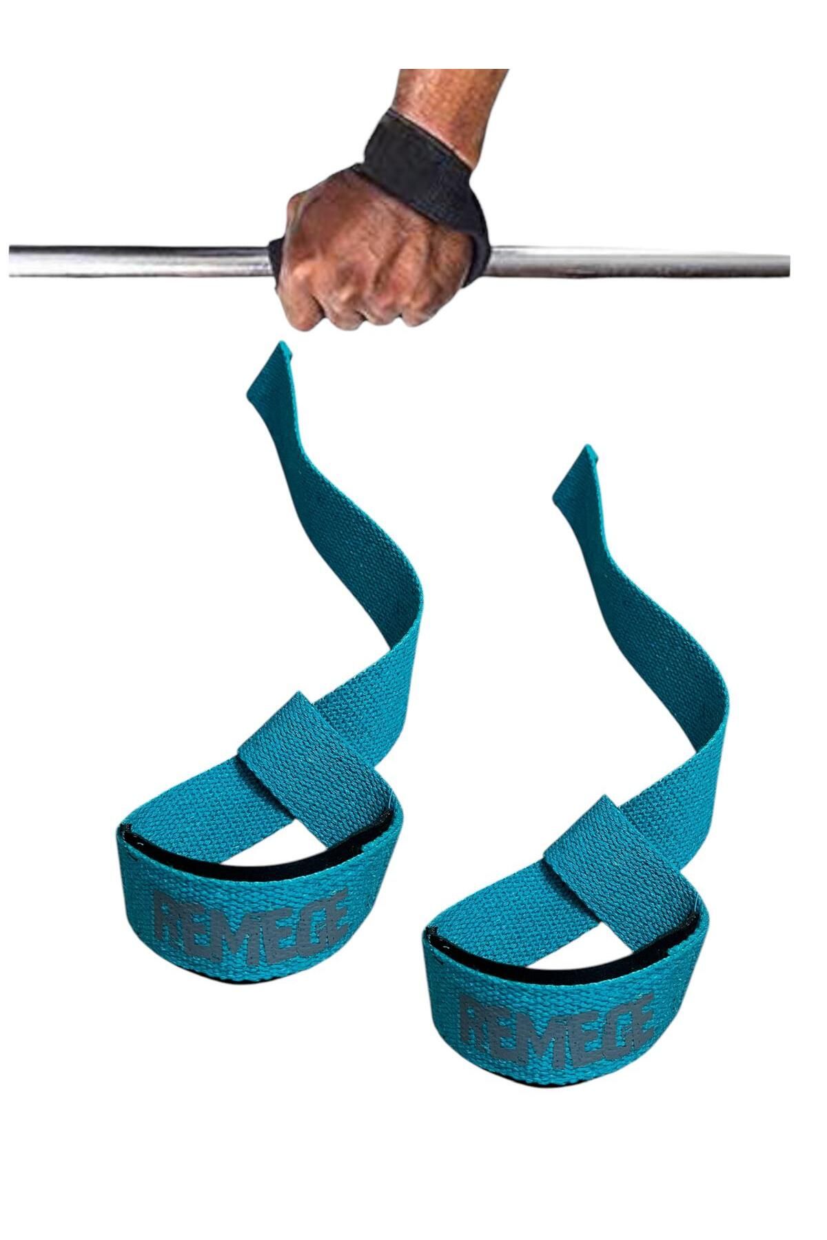 REMEGE Deadlift Ağırlık Kaldırma Kayışı Halter Strap Fitness Crossfit Ağırlık Kaldırma Kayışı / Wrist Strap