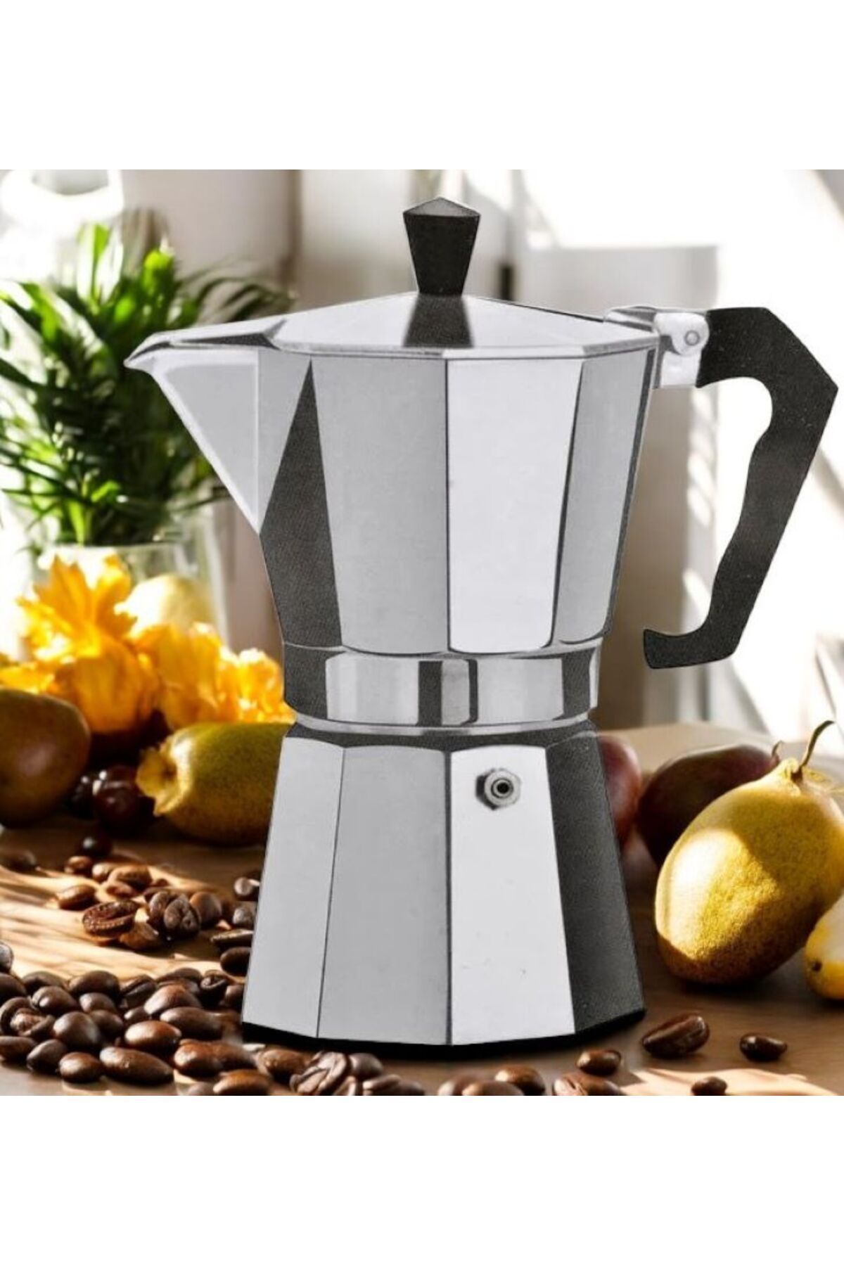 Jimmy Jackson MOKA POT METALİK 6 KİŞİLİK