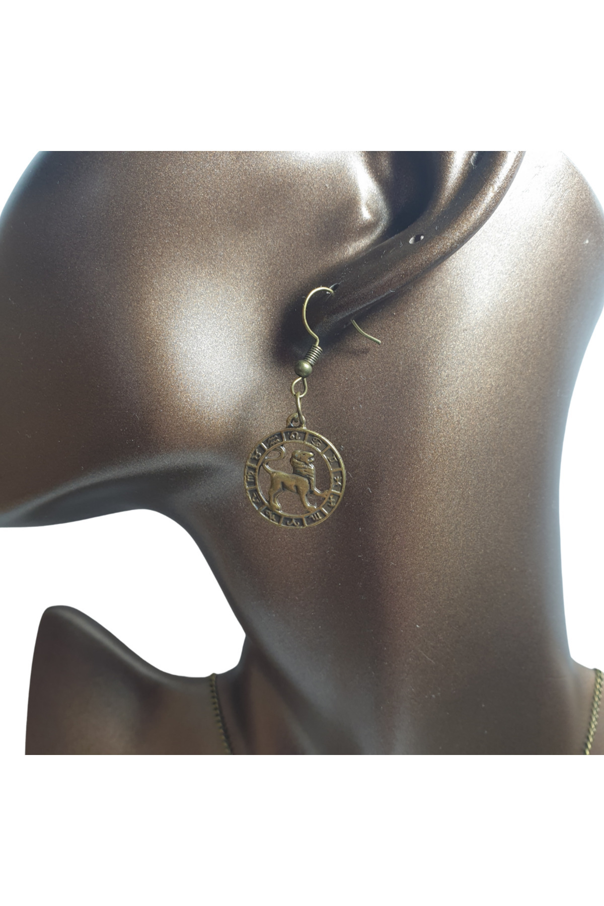 25mm Leo Earrings Set