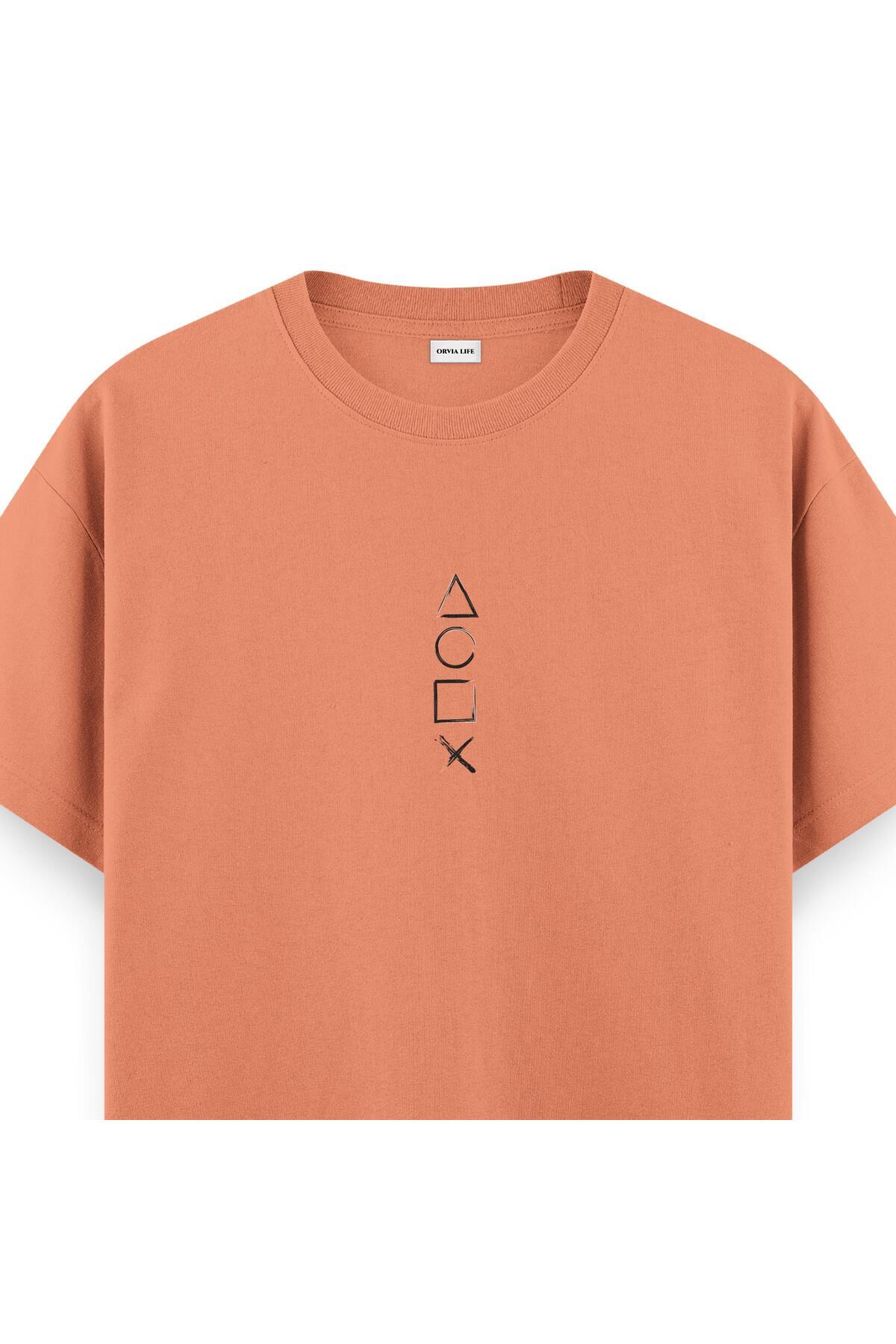 Orvia Life-Squid Game Salmon Regular T-Shirt 2