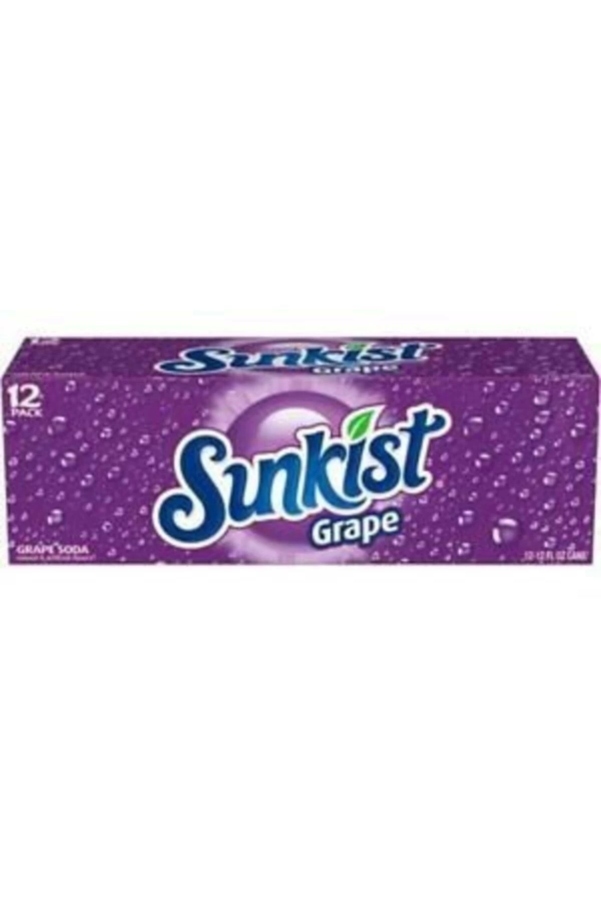 SUNKTA Sunkist Grape Soda 12 Adet