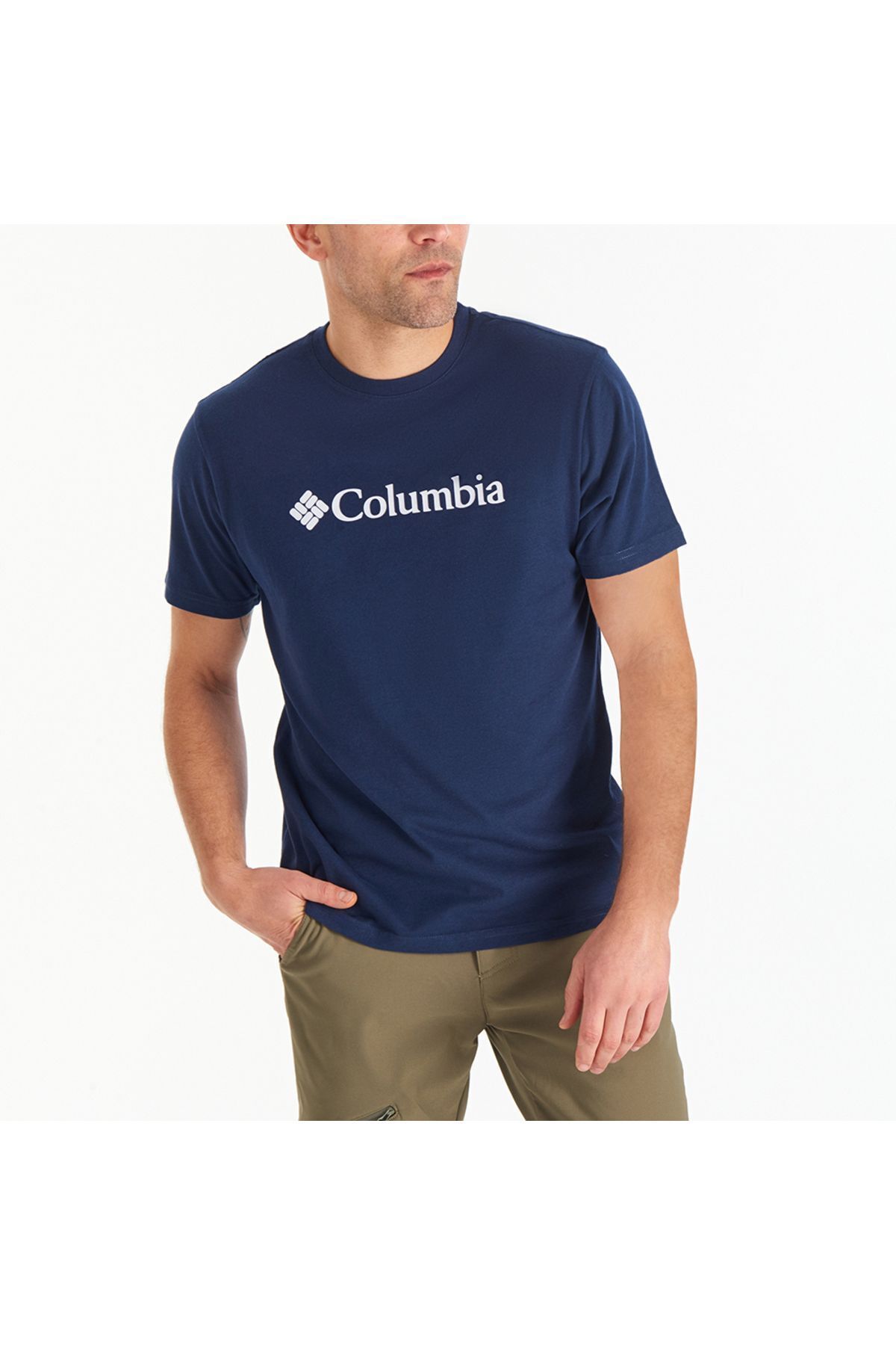 Columbia-Tricou cu mânecă scurtă pentru bărbați - Csc Basic, Big Logo Brushed 5