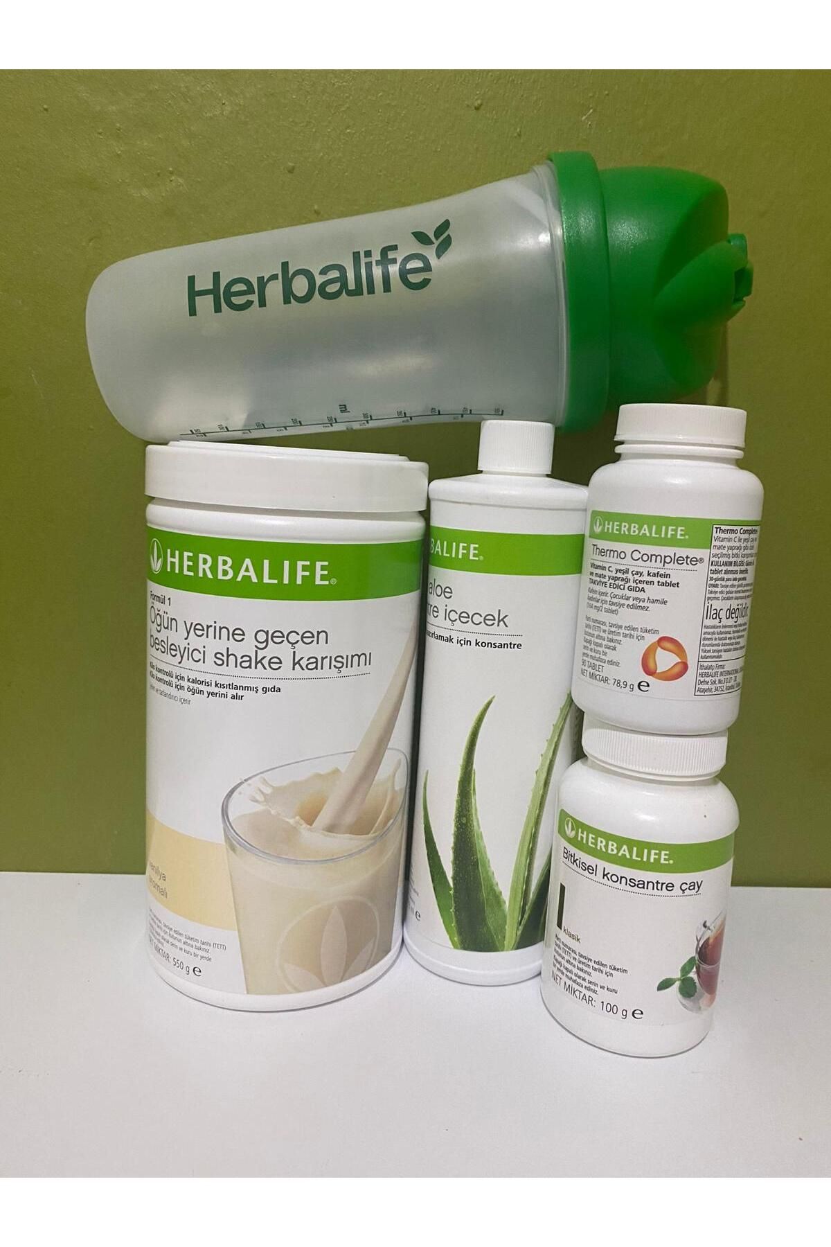 Herbalife cıkolatalı aylık set