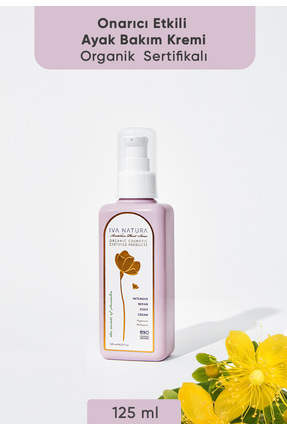 Iva Natura Organik Ayak Bakım Kremi Kantaron & Shea Yağı – Yoğun Nem Desteği ...