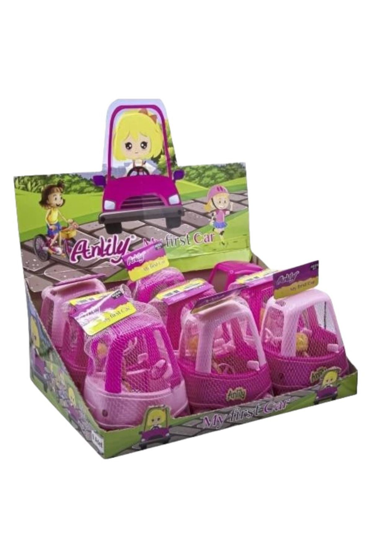 Easy Tedarik Anlily Bebek ve Tombul Arabası - 02406