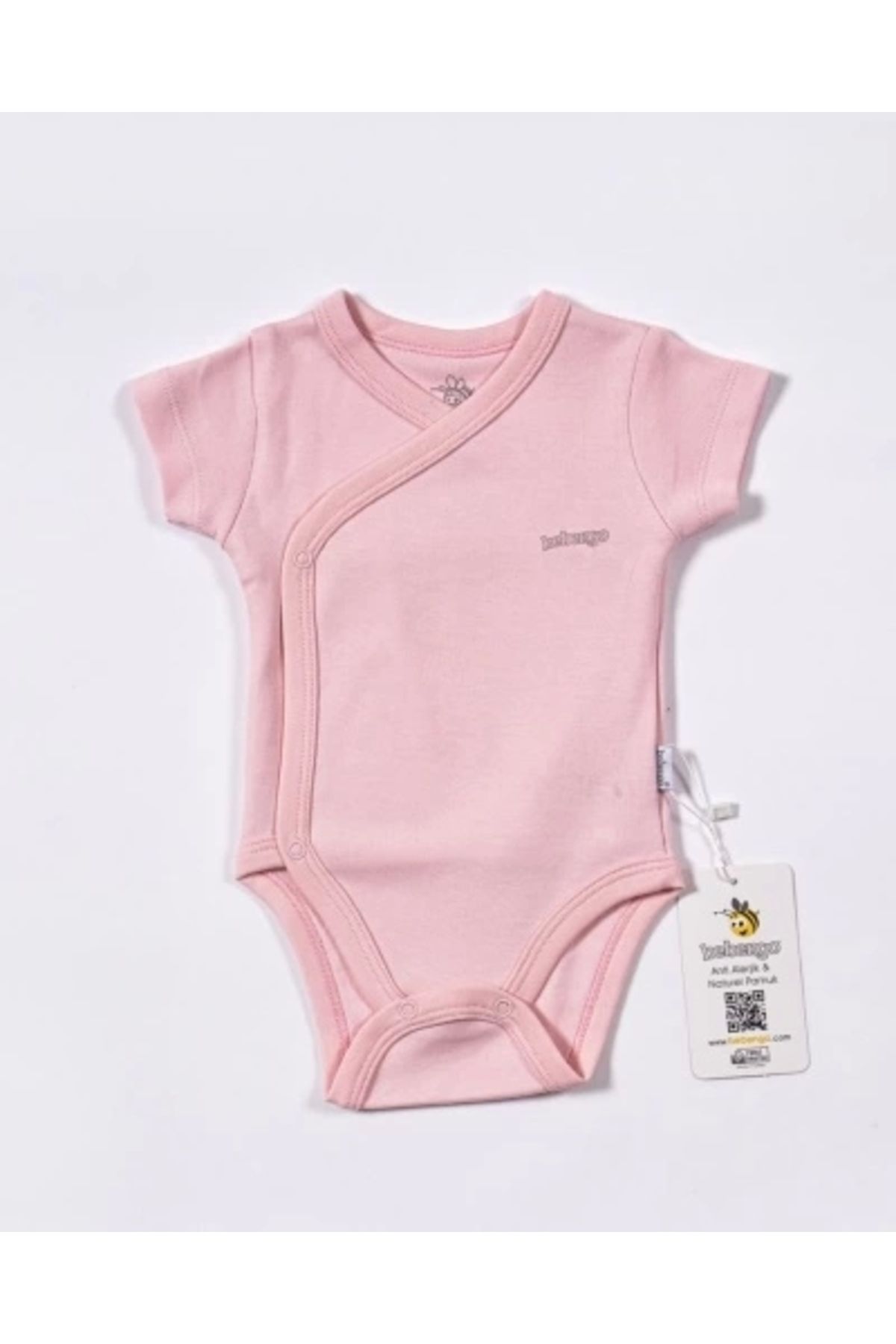 NessiWorld Bebengo BU4023 Basic Kravuze Kısa Kol Body Pembe