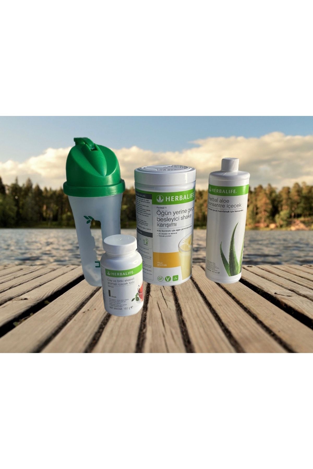 Herbalife 4 lü paket muzlu