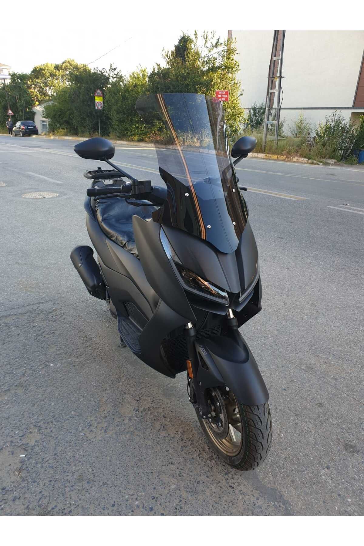 RKS RZ 250 S Siperlik Ön Cam 2022-2025 Model 68cm Füme Renkli 4mm UZUN CAM