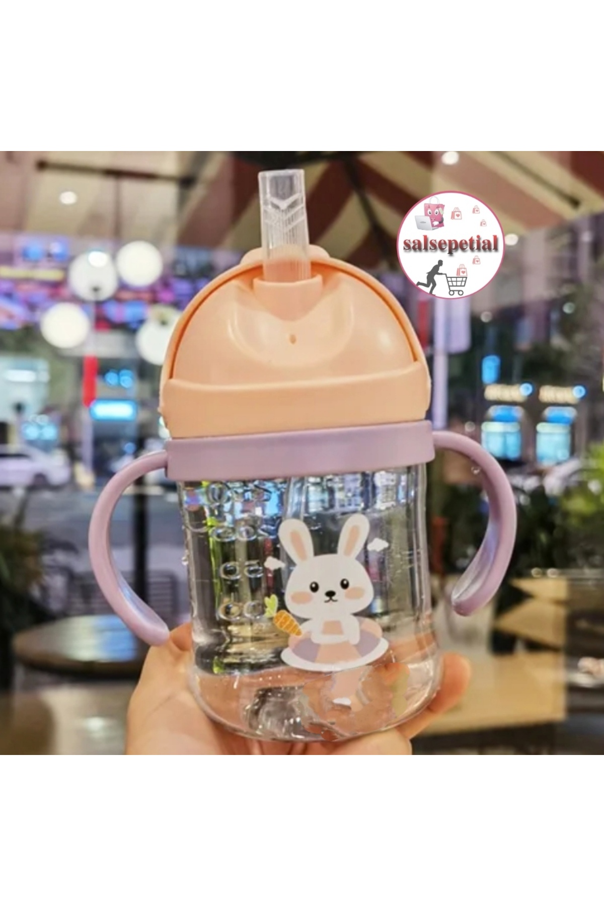 Salsepetial Türkçe Konuşan Şarkı Söyleyen 23cm Et Bebek 250ml Figürlü Pipetli Bebek Matara Biberon 2'li Set fotoğrafı 7 (önizleme)