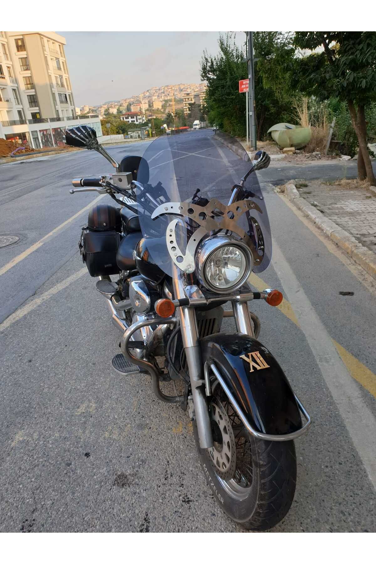 Suzuki V-VL-C Siperlik Ön Cam 2001-2013 Model 61cm Füme Renkli 4mm APARAT GÖNDERİLMEYECEK