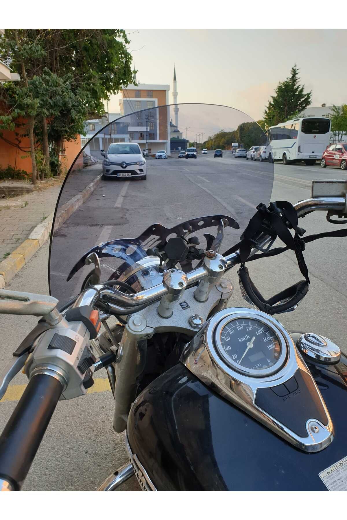 Suzuki V-VL-C Siperlik Ön Cam 2001-2013 Model 61cm Füme Renkli 4mm APARAT GÖNDERİLMEYECEK