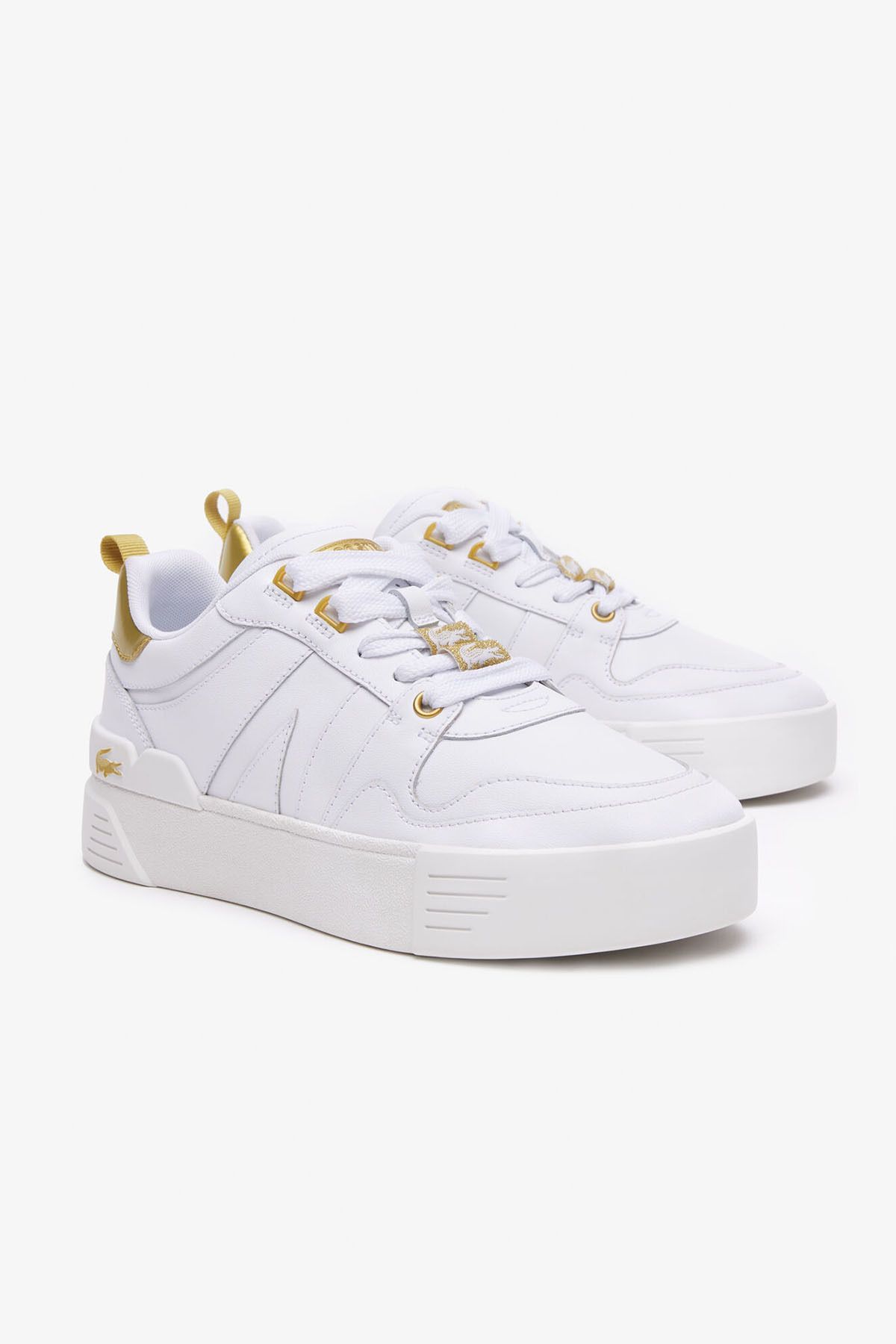 Lacoste-45Cfa0032 Model Wht/Gld - bílá a zlatá barva 2