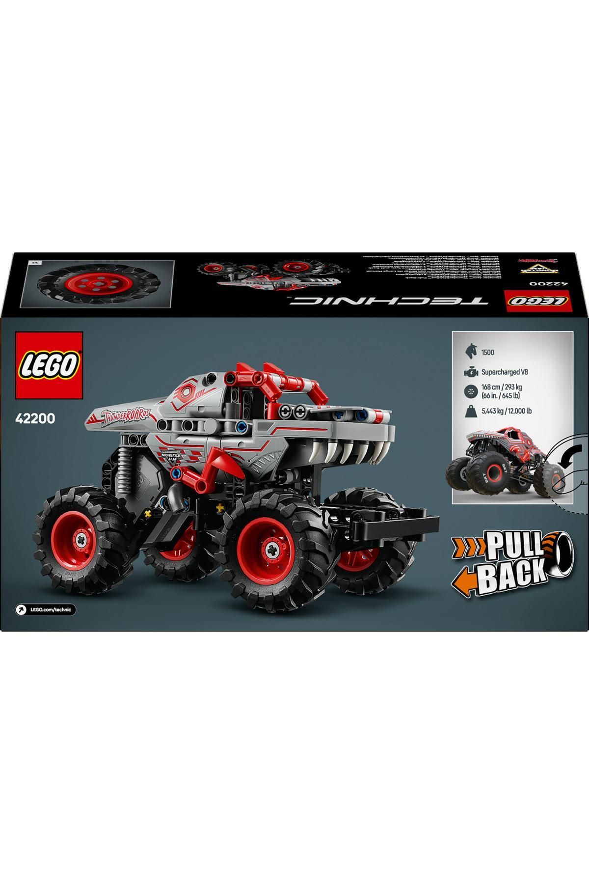 LEGO-®   تكنيك مونستر جام ™   الرعد ™   مجموعة بناء نماذج الألعاب 42200 - 7+ (232 Pr) 4
