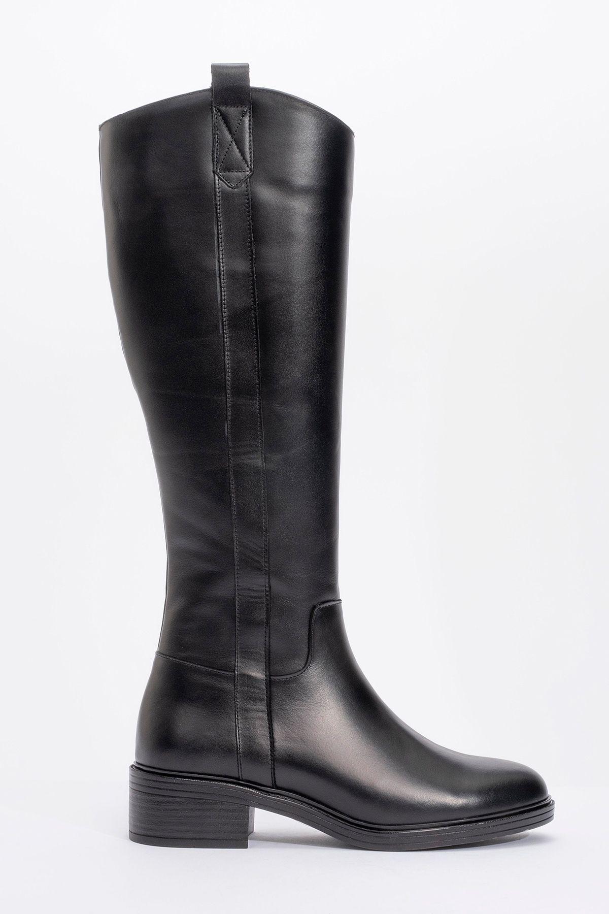 LuviShoes-Dámské boty z pravé kůže Acro Black Skin 4